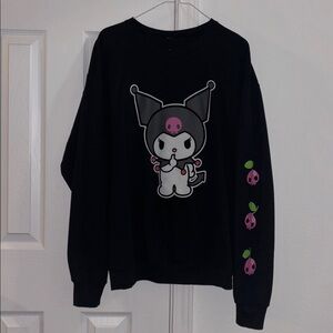 Sanrio Kuromi Black Sweatshirt